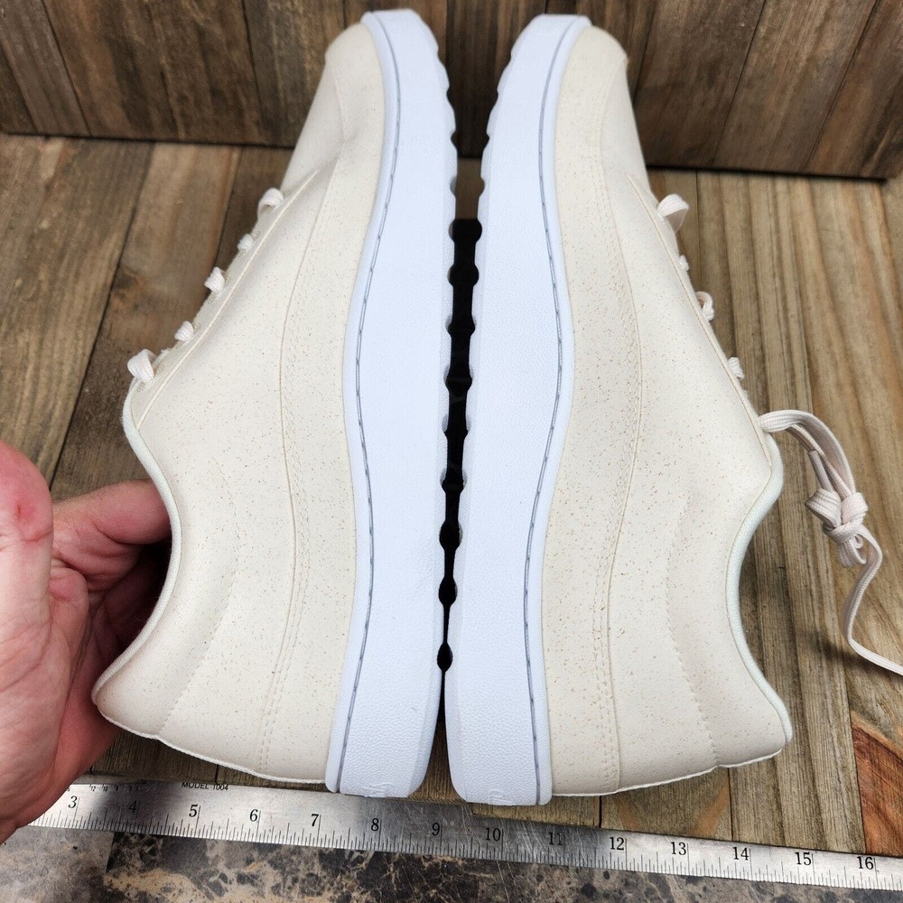 Mens Allbirds Plant Pacers size 12 Stone Lace Fashion Vegan Sneakers Shoes - Picture 6 of 9
